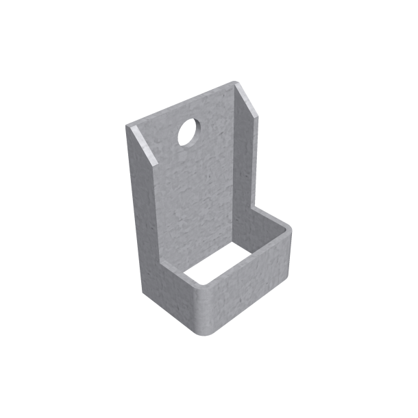 Suspension shoe | for anchoring bracket scaffolding | for scaffold groups 1-4, perm load 18 kN